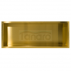 Balneo Półka wnękowa z kołnierzem Wall Box One 90 x 30 x 7 cm, złota