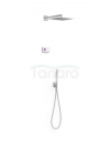 TRES SHOWER TECHNOLOGY Zestaw elektronicznej baterii termostatycznej podtynkowej 2-drożnej Shower technology prysznicowej-09286563