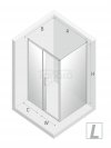 NEW TRENDY Kabina prysznicowa prostokątna drzwi przesuwne PRIME 110x90x200 