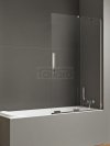NEW TRENDY Parawan nawannowy Smart 90x150, dwuelementowy, wspornik skośny EXK-4095-WU