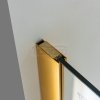 HYDROSAN - Ścianka prysznicowa Walk-In SH07F 120 GOLD / ZŁOTA
