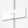NEW TRENDY Kabina prysznicowa Avexa White 100x90, pojedyncze drzwi EXK-2715/EXK-2745