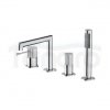 CERSANIT - Bateria nawannowa wielootworowa ZEN by Cersanit chrom  S951-565