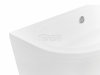 BESCO Wanna przyścienna wolnostojąca Volya 150 + syfon klik-klak chrom z przelewem slim #WKV-150-WSS