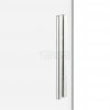 NEW TRENDY Drzwi prysznicowe przesuwne samodomykające SOFTI 130x200 EXK-3898