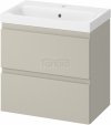 CERSANIT - Set C471 - Szafka łazienkowa z umywalką MODUO SLIM 60 cm kolor Kaszmir  S801-594