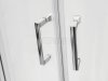 BESCO Kabina prysznicowa półokrągła Modern Chrom 90 x 190 MP-90-190-C