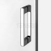 NEW TRENDY Drzwi prysznicowe przesuwne szkło 6mm PRIME 110x200  D-0300A/D-0301A