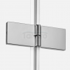 NEW TRENDY Kabina NESTA chrom 2D prostokątna  120x90x200 czyste 6mm Active Shield 2.0 K-3677