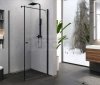 NEW TRENDY - Kabina kwadratowa czarne profile SUPERIA BLACK 6mm 90x90 K-0591