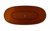 BESCO Wanna wolnostojąca Mexa Earth Rust 170x78 maskownica czarny matt #WAM-170-ERB