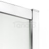 NEW TRENDY Kabina przyścienna prostokątna NEW VARIA 120x90x190 Szkło 6mm K-0513