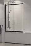 NEW TRENDY - Parawan nawannowy SENSI BLACK P-0045 85x150 P-0046 100x150