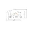 INVENA - Bateria umywalkowa z obrotową wylewką PEREA  BU-05-K01-Q