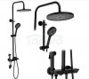 REA - Zestaw Prysznicowy REA MAX Black/Czarny