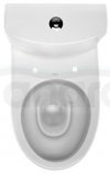 CERSANIT - Wc kompakt PARVA 010 z deską duroplastową, antybakteryjną, wolnoopadającą z funkcją łatwego wypinania  K27-002