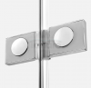 NEW TRENDY Kabina prysznicowa Avexa 120x120x200, pojedyncze drzwi szkło 6mm z powłoką ACTIVE SHIELD EXK-1513/EXK-1514