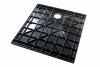 BESCO Brodzik 90x90 Vexo Marble Black 90 VMB-90-90-K