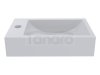 MIRAGGIO Umywalka FARO 40,8x22x7cm biała matowa 0001082