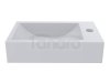MIRAGGIO Umywalka FARO 40,8x22x7cm biała matowa 0001082