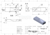 MIRAGGIO Umywalka 80x25 SHANGHAI prawa 0000576