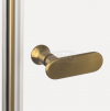 NEW TRENDY Drzwi wnękowe New Soleo Gold Brushed, wahadłowe, pojedyncze  80x195 D-0740A
