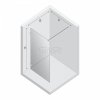 NEW TRENDY Kabina prysznicowa EVENTA COPPER SHINE WALK-IN U 160x200 szkło czyste 8mm Active Shield 2.0  EXK-6529
