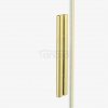 NEW TRENDY Kabina prysznicowa walk in Smart Light Gold, przesuwna, wspornik skośny 100x200 EXK-4295-WU