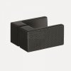 NEW TRENDY Kabina prysznicowa Avexa Black XR , podwójne drzwi 80x80x200 EXK-6909