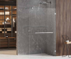 NEW TRENDY Kabina prysznicowa ścianka WALK-IN z uchwytem relingowym AVEXA 100x200 szkło 8mm EXK-2528