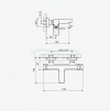 EXCELLENT Clever 2.0 bateria wannowo-prysznicowa, chrom AREX.4105CR
