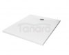 NEW TRENDY Brodzik prostokątny 90x80x3,5 konglomerat NEX biały B-0456