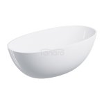 OMNIRES Wanna wolnostojąca SHELL M+ 148 x 75 cm biały połysk SHELL148WWBP