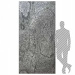 FORNIR kamienny Silver Shine 244x122x0,2 cm