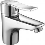 KUCHINOX - Bateria umywalkowa MADERA stojąca z korkiem Chrom   BQM_022D