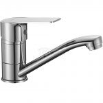 KUCHINOX - Bateria umywalkowa BORGO stojąca z ruchomą wylewką  BKB_026D