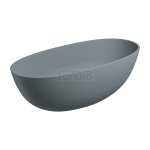 OMNIRES Wanna wolnostojąca 160 x 75 cm SHELL M+ ash grey SHELLWWAG