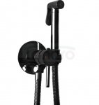 REA - Bateria Bidetowa LOOP Czarna Metaliczna 