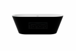 BESCO Wanna wolnostojąca Deeva Matt B&W 170x80 + maskownica odpływu biała #WWA-170DMBW