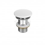 CERSANIT - Ceramiczny korek do umywalek bez przelewu - eurowhite  K11-2376