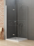 NEW TRENDY Kabina prysznicowa New Soleo, drzwi składane, pojedyncze 70x70x195 D-0147A/D-0086B LEWA