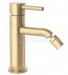 REA - Bateria bidetowa LUNGO Złota Szczotkowana / Gold Brush