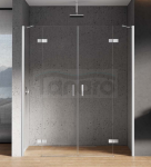 NEW TRENDY Drzwi prysznicowe wnękowe NEW RENOMA 190x195 D-0099A/D-0100A