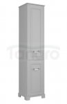 KROFAM - Szafka wysoka OXFORD 40 cm (słupek), ciemno szary  OX 4020-54Z-S P/L