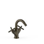 TRES MONTBLANC Bateria dwuuchwytowa do bidetu- czarny brąz 28312001KMB