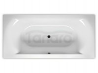 RIHO - Wanna akrylowa do zabudowy prostokątna LINARES 170x75x45  z systemem hydromasażu JOY  B141001005