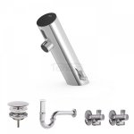 TRES ELECTRONIC Zestaw baterii elektronicznej z systemem wstępnego mieszania do umywalki-39210390