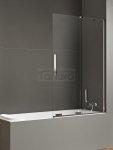 NEW TRENDY Parawan nawannowy Smart 90x150, dwuelementowy, wspornik skośny EXK-4095-WU