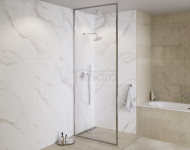 BESCO Ścianka walk-in Icon Chrom 120x200 z regulowanym profilem ICH-120-200C