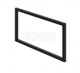 DEFTRANS Nóżka 43,3x20cm Modica czarny mat 2szt. 001-H-00014